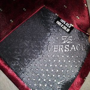 Mens Versace Classic Tie
